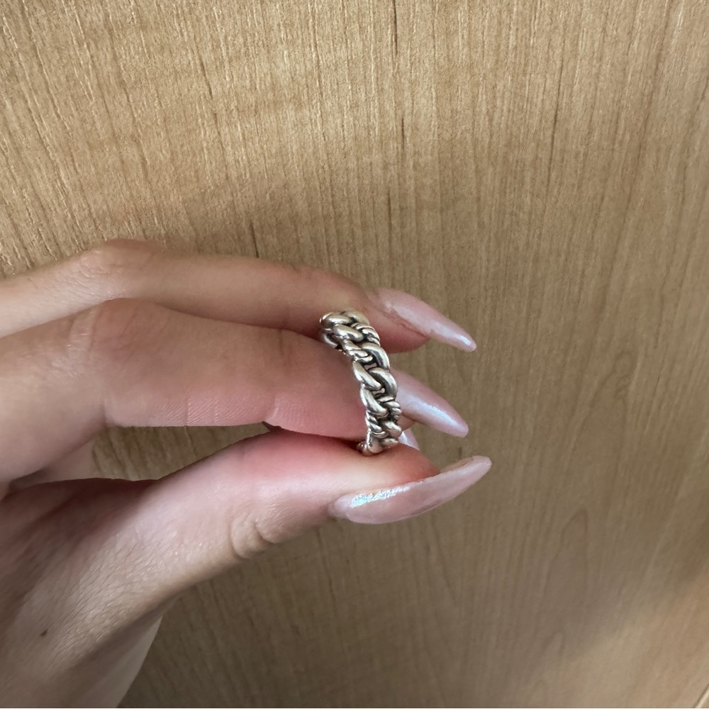 David Yurman Belmont Curb Link Band Ring